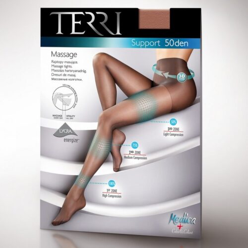 Ciorapi compresie graduala Terri Support 50