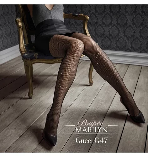 Ciorapi plasa cu cristale colectia de lux Patrizia GUCCI G47