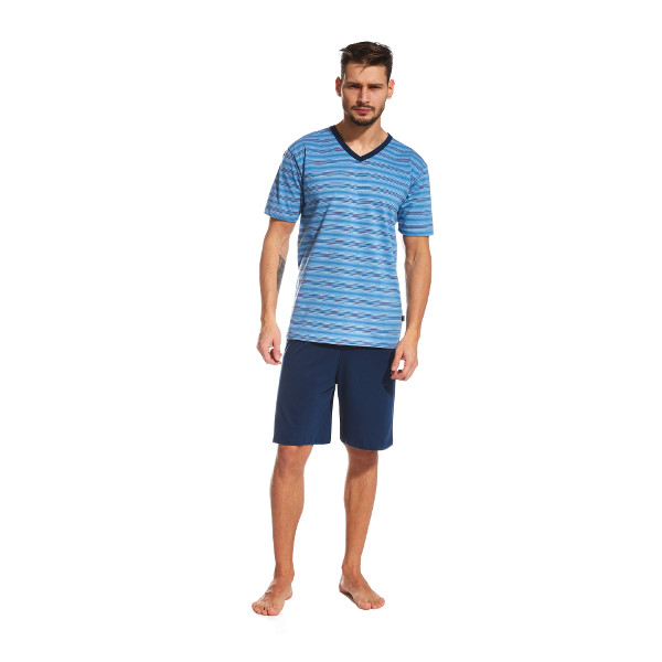 pijama-barbati-bumbac-pantaloni-scurti-cornette-p330.jpg Pijama barbati Cornette 330